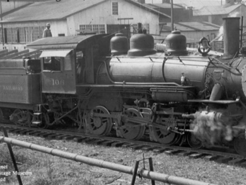 Red River & Gulf Railroad #106 - 1950