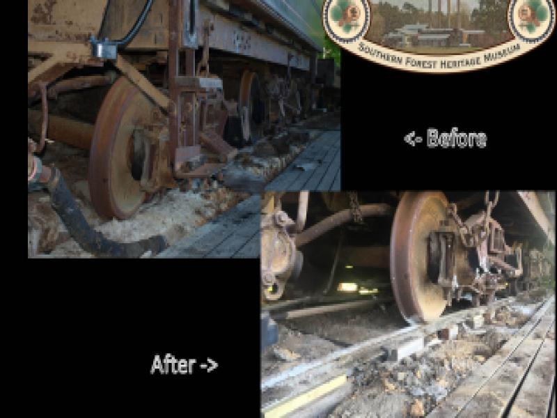 Red River & Gulf Engine #106 Stabilization Project